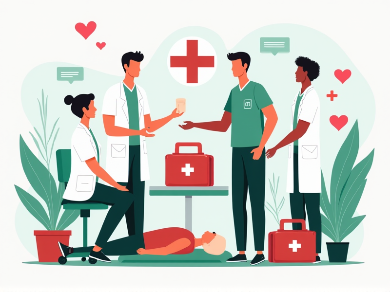 Il nostro team di istruttori di primo soccorso