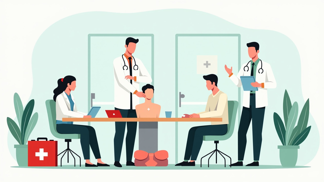 Formazione primo soccorso in azienda con istruttore e dipendenti