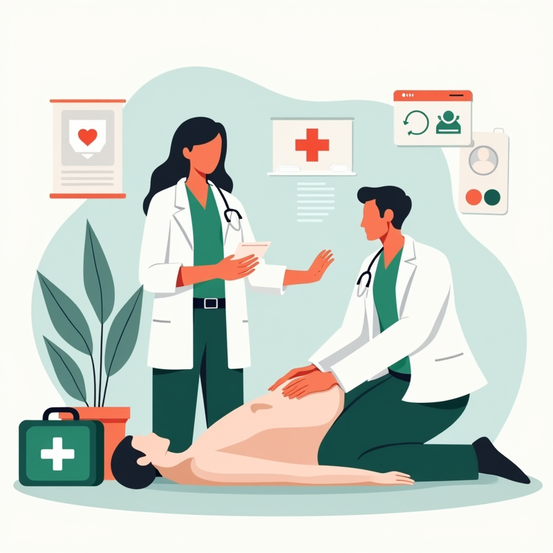 Corso primo soccorso aziendale Milano - Formazione con manichino CPR