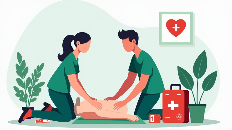 Simulazione emergenza primo soccorso in azienda